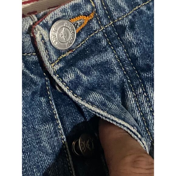 Armani Jeans Y2K Baggy Cargo Denim Made in Romania - Picture 11 of 11